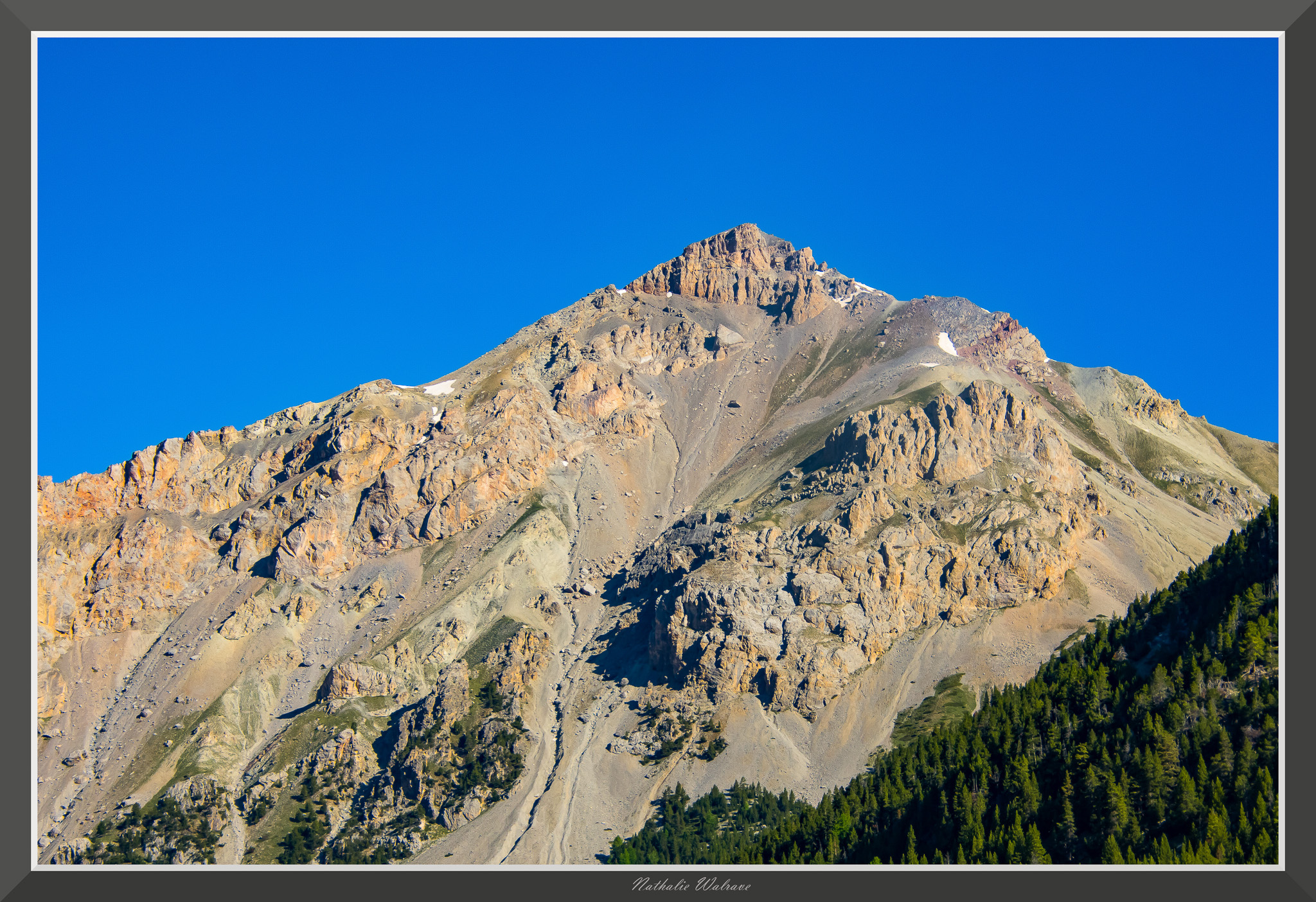 paysage de montagne du Queyras